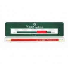 Faber-Castell Red Matt HB Pencil 12 pcs Pack